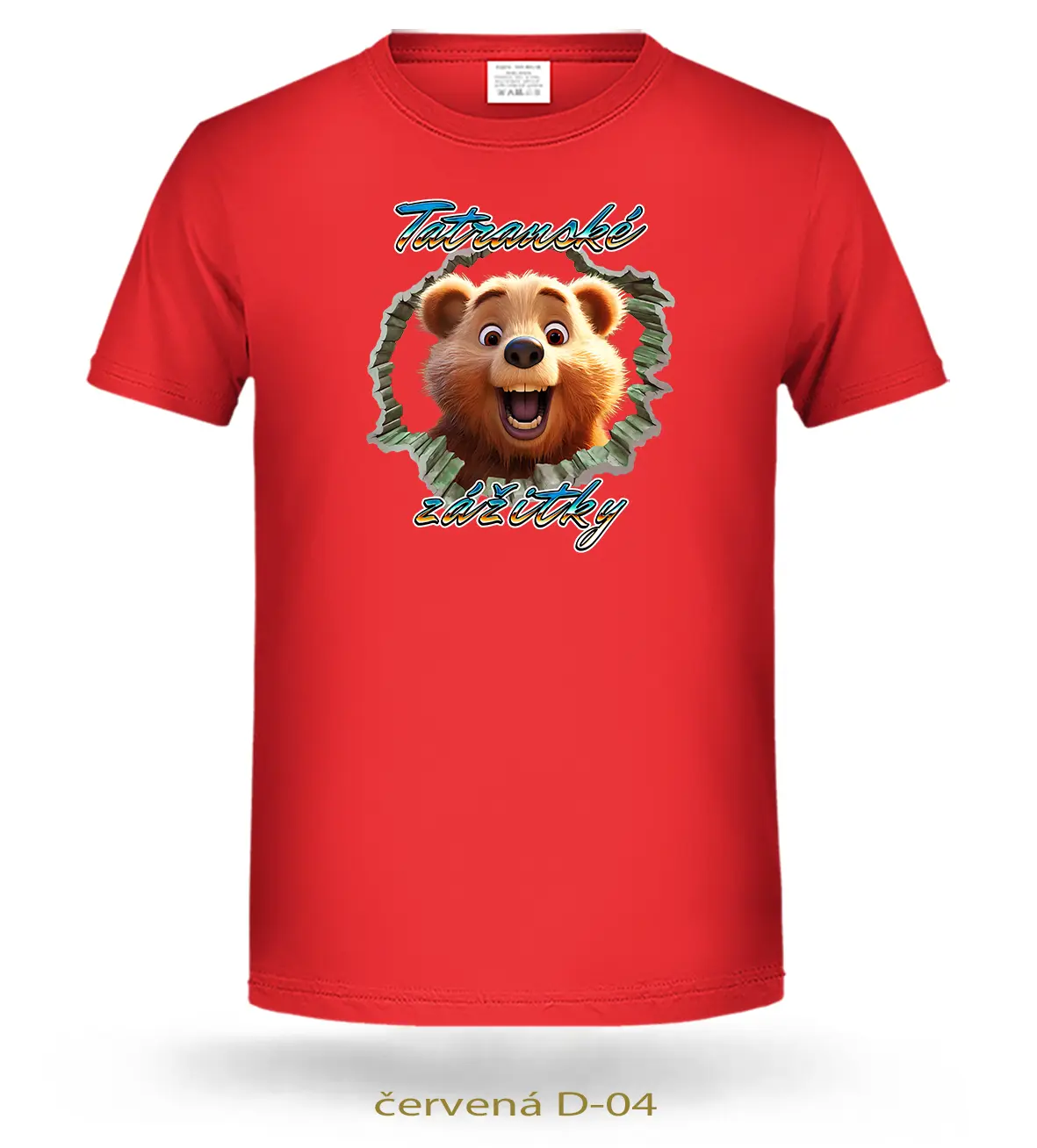 Tričká detské TATRANSKÉ ZÁŽITKY MEDVEĎ